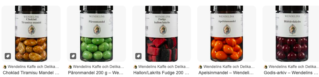 sälja godis dropshipping
